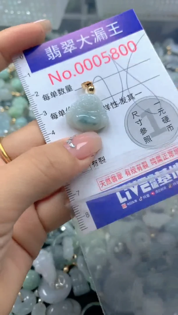 颈饰未镶嵌翡翠5800