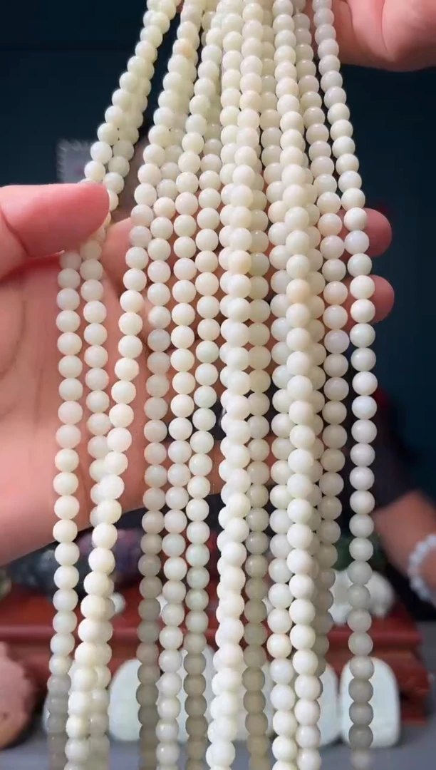 和田玉未镶嵌颈饰长链5+多样性发拍一发一