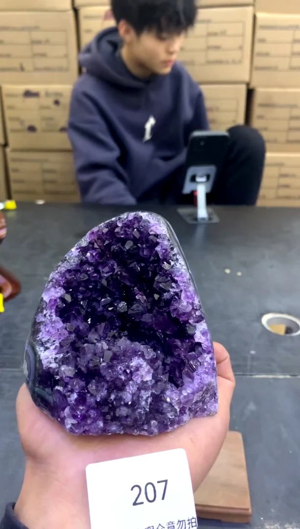 【闪购商品】水晶摆件未镶嵌天然高品质紫晶207