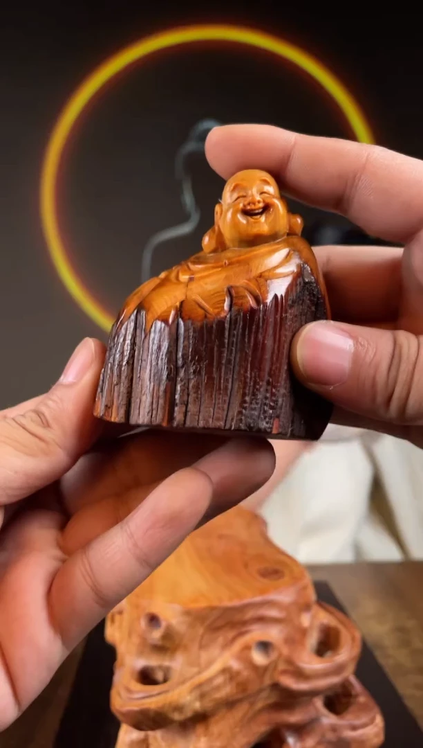 柏木（崖柏）手工摆件,先抢先得!编号:326