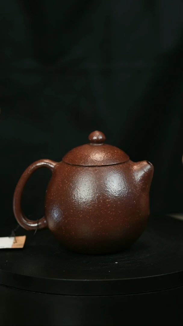 茶壶紫砂时**转H2084粗砂龙蛋