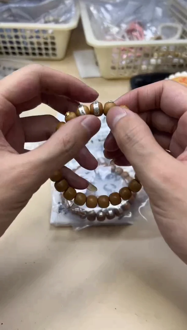 【闪购商品】猴头核桃手串012516 猴头全品老型镶嵌款