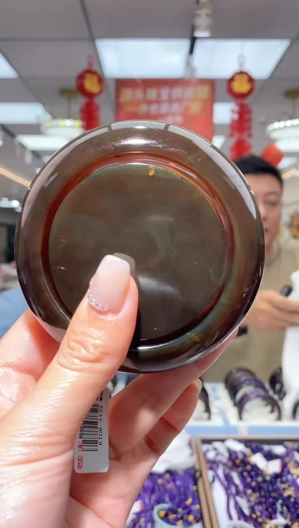 【闪购商品】琥珀手镯未镶嵌61-62圈口