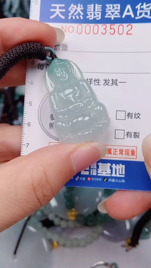 颈饰未镶嵌翡翠00003502