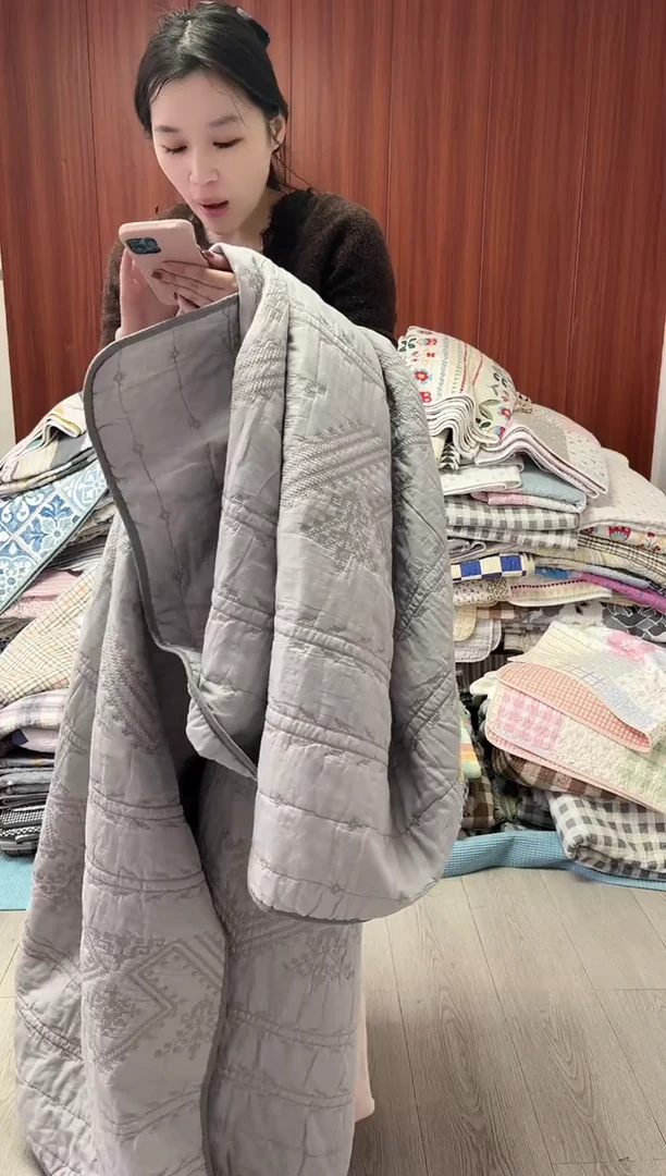 棉180*200灰色十字绣