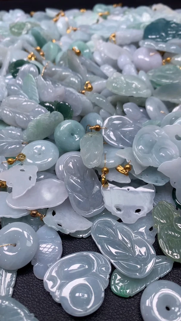 翡翠未镶嵌颈饰翡翠A货 多样性发其一（不含链）