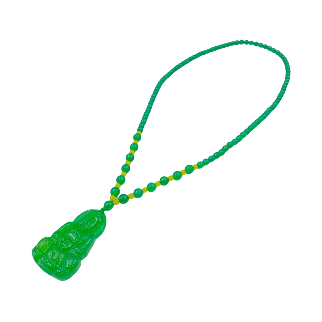 玛瑙观音项链J373X