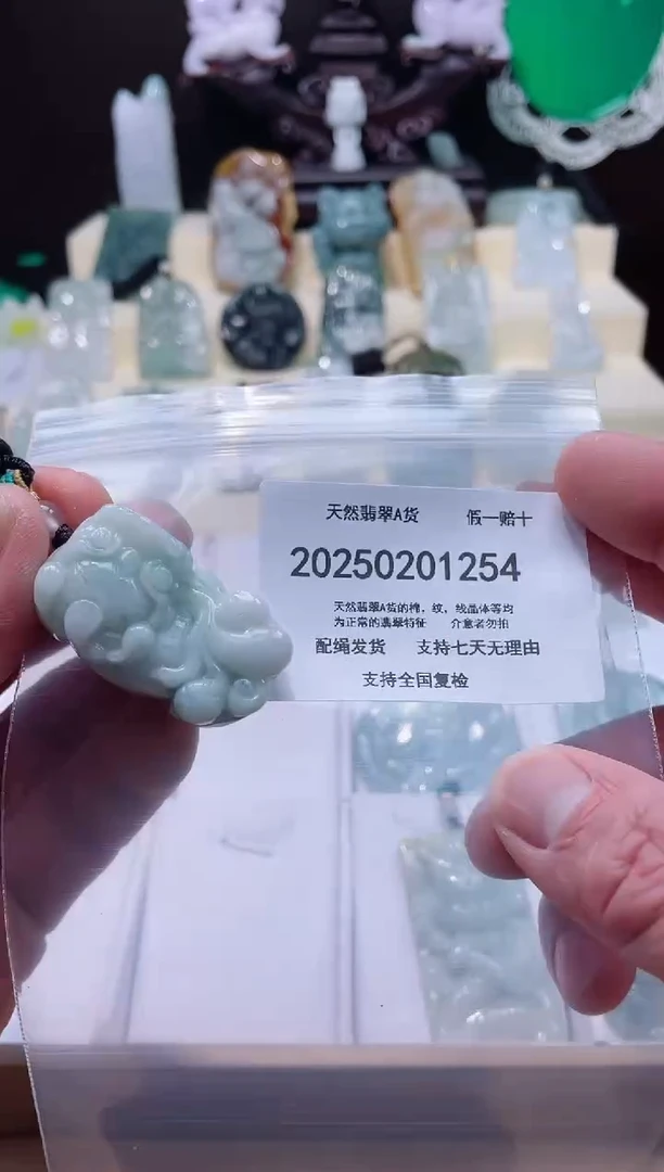 【闪购商品】翡翠颈饰未镶嵌闪购商品8号店20025002003