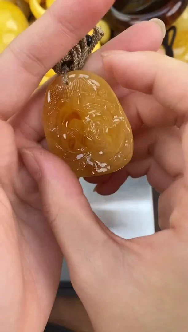 裸石琥珀未镶嵌天然琥珀蜜蜡