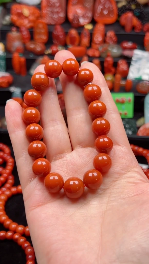 未镶嵌手链南红玛瑙瓦**渡手串