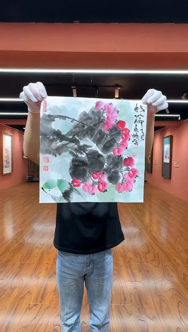 国画侯晓峰国画作品1平尺-2