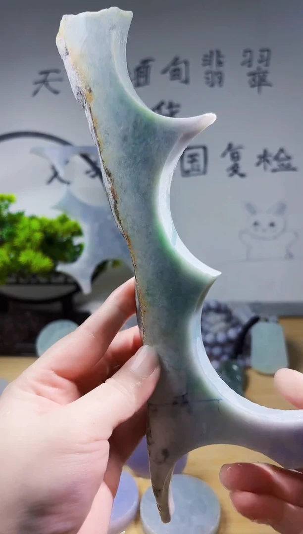 颈饰未镶嵌翡翠翡翠A货 丹736