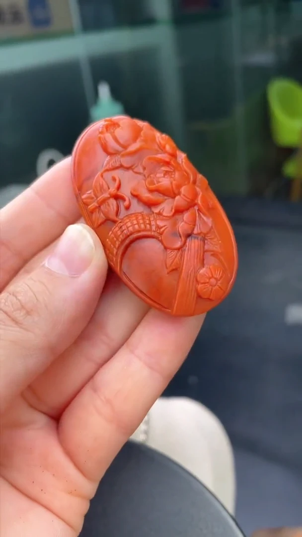 颈饰未镶嵌南红玛瑙17