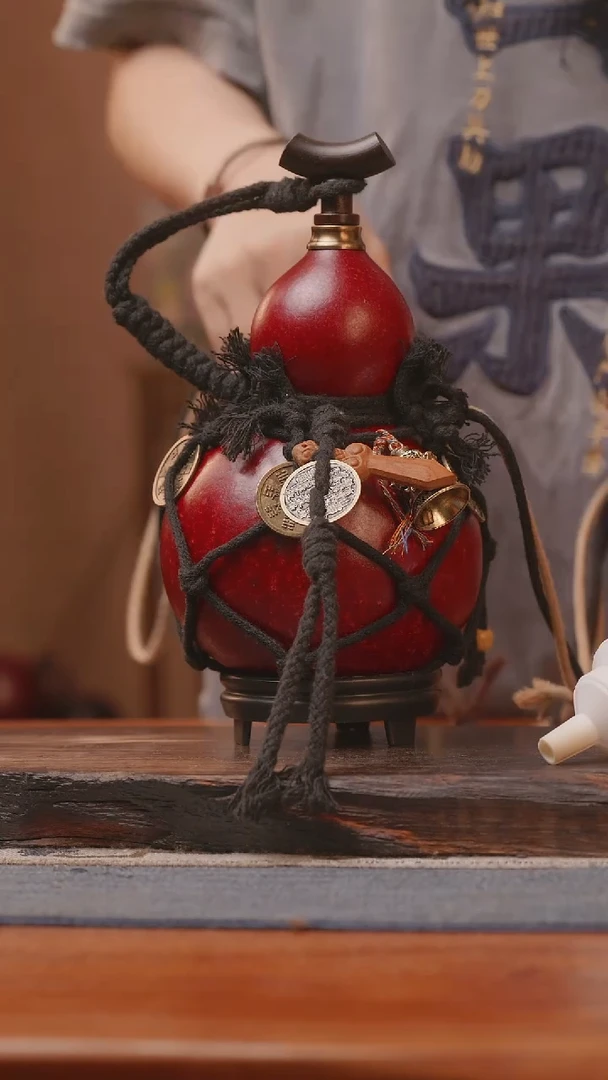 702号精品大漆葫芦防腐防渗装水茶酒