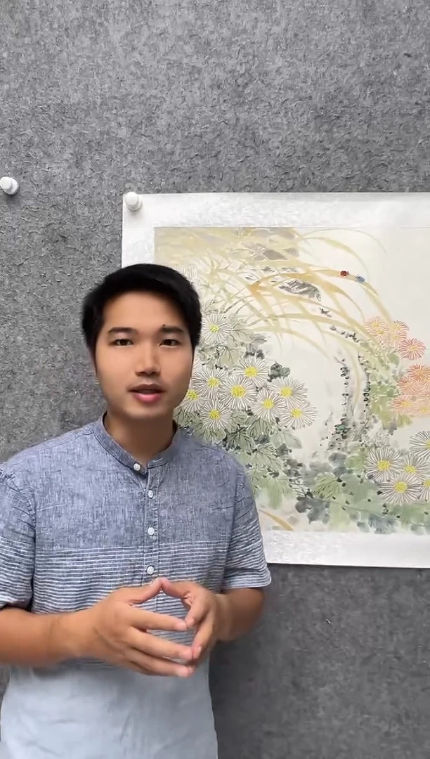 国画邹训精-4平尺-国画作品