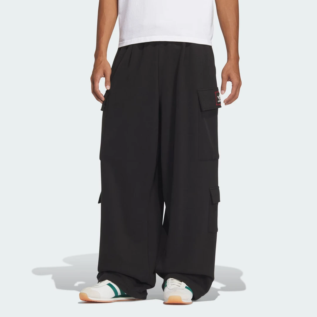 【滔搏联动】Adidas阿迪达斯BBRTR PANTS 工装风宽松运动裤 JN0769