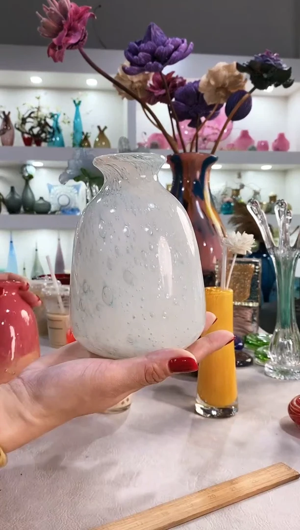 慕忆家手作琉璃花瓶