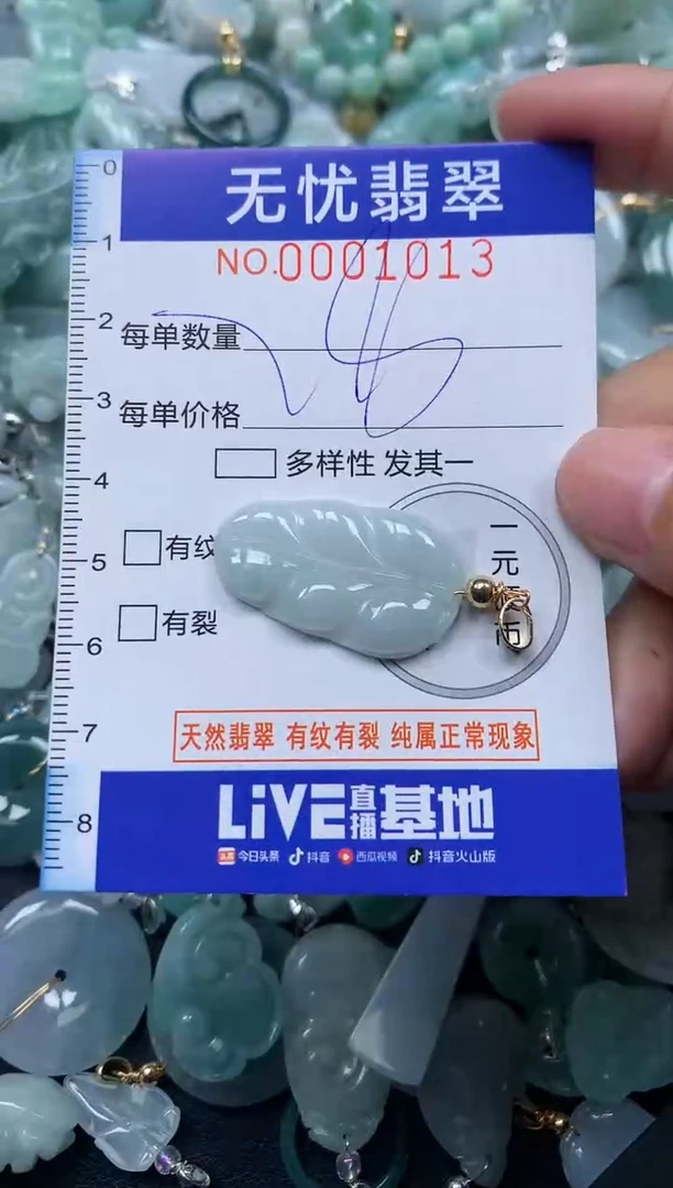 颈饰未镶嵌翡翠1013