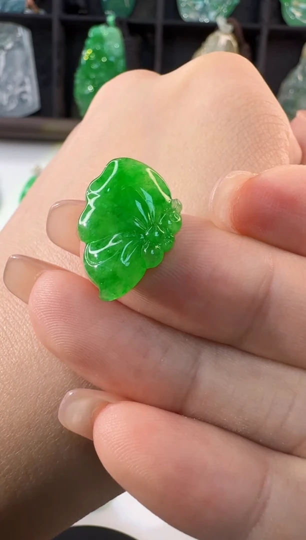 颈饰未镶嵌翡翠缅甸A货翡翠