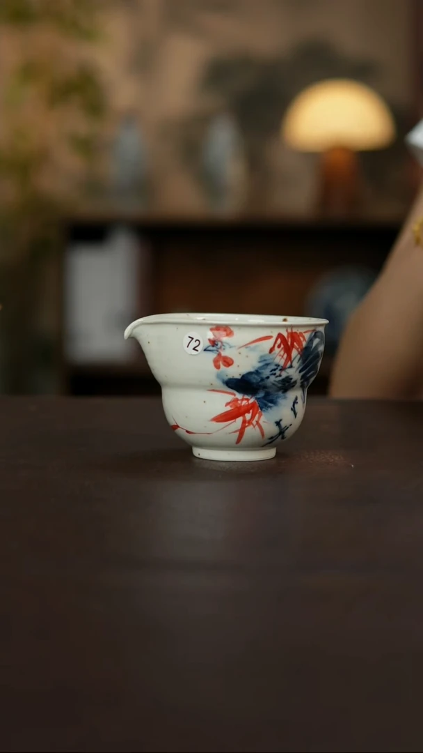 景德镇陶瓷杯碗柴烧多人