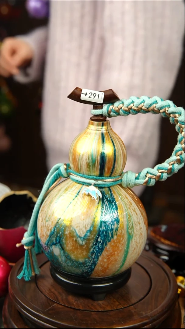 291号500ml左右非遗大漆酒葫芦