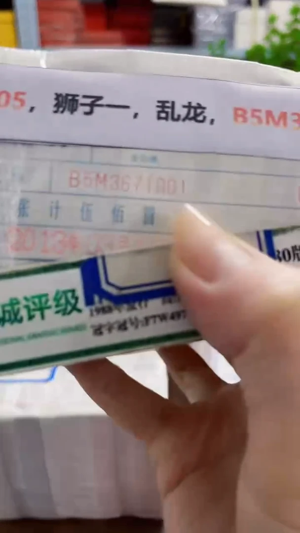 M 05，狮子一，乱龙，B5M3671001