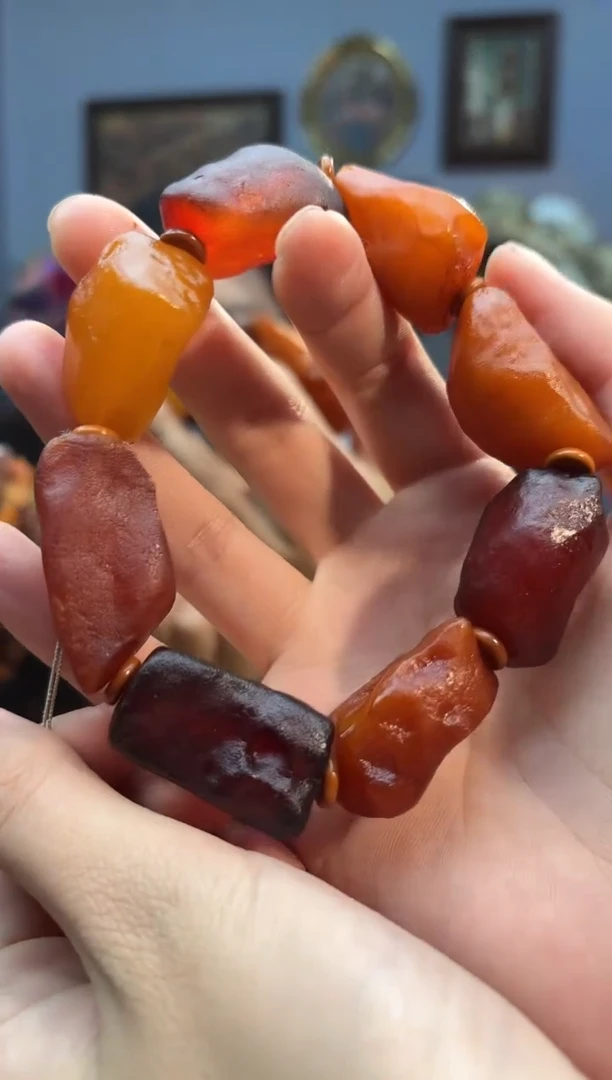 手串琥珀未镶嵌手串