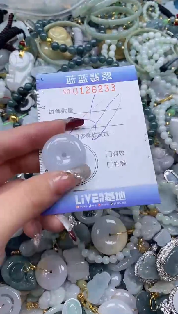 【闪购商品】翡翠颈饰未镶嵌闪购0126233多样性发其一