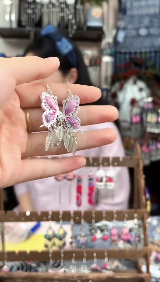 织绣全**冰民族风非遗老绣饰品016