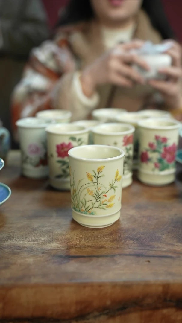 【闪购商品】杯326等烟雨陶瓷手作主人杯