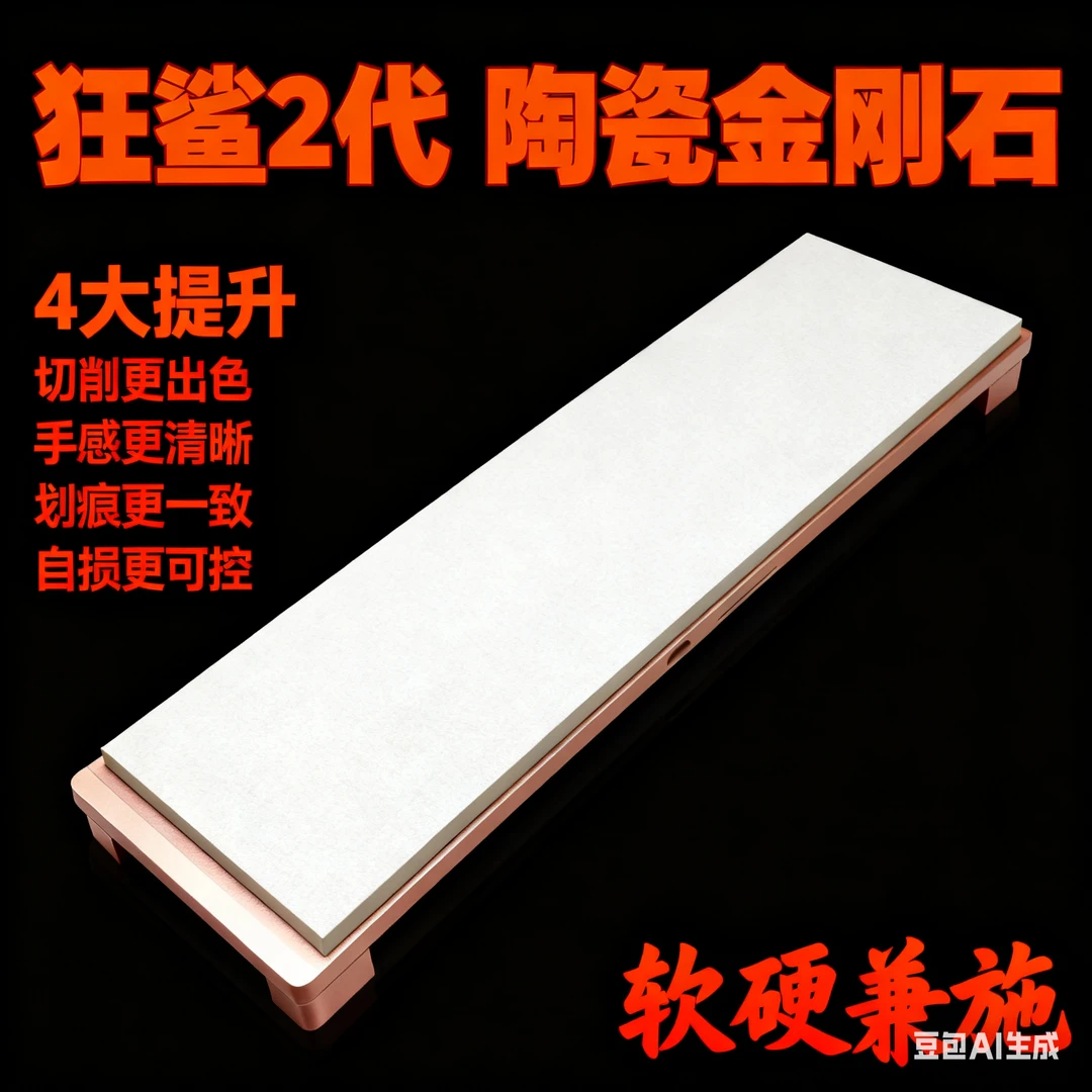 狂鲨系列2代 陶瓷金刚石磨刀石