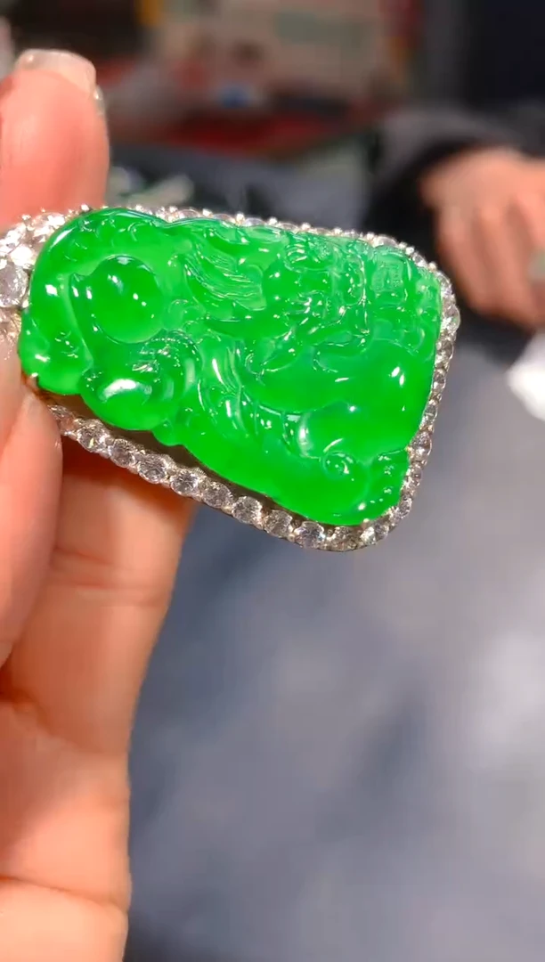 【闪购商品】定制翡翠未镶嵌68-多样性发货（发其一） 