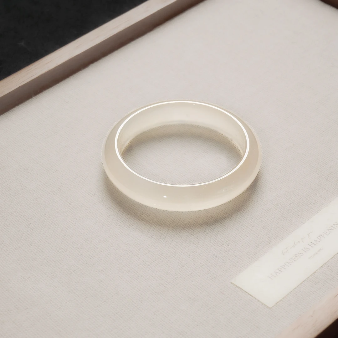 【香槟金】卡9-11天然A等玛瑙手镯 高冰透玉石手镯 多样性发一