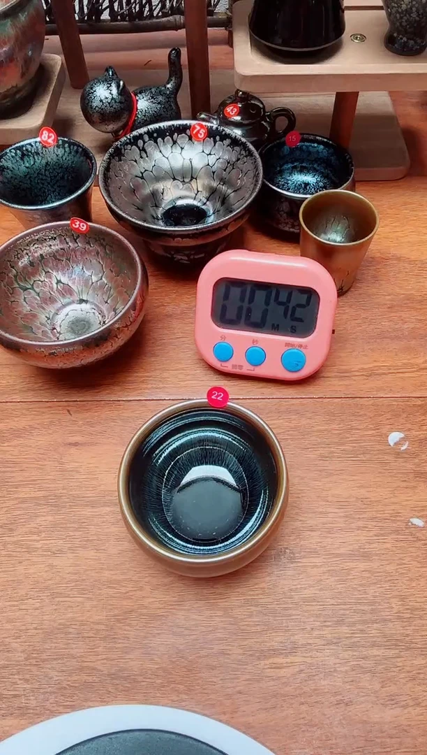 茶盏用****222号建盏工匠茶器