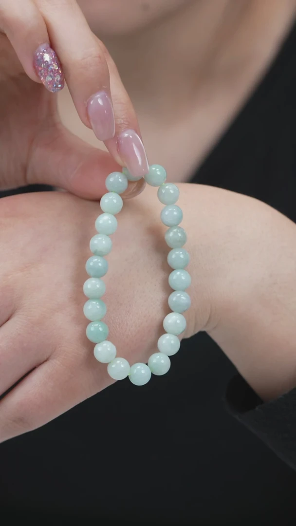 未镶嵌手串翡翠手串w1851