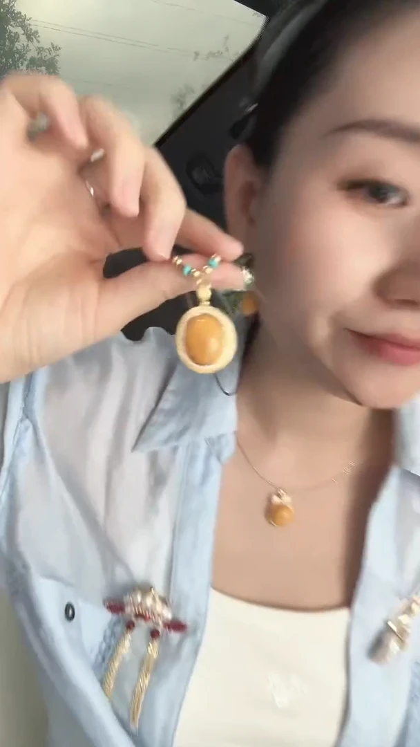 无吊坠925银椭圆大吊坠