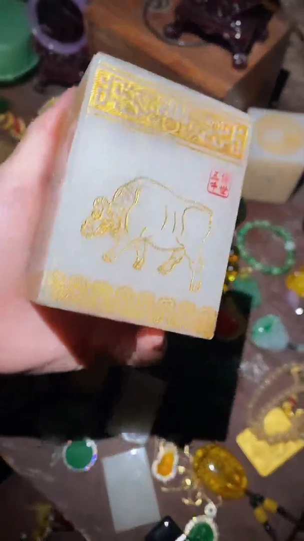 和田玉未镶嵌摆件永玉阁精品专属摆件