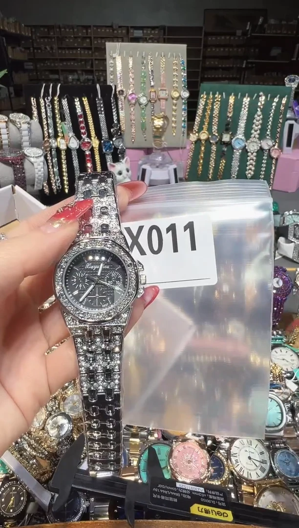 石英机芯不锈钢不锈钢直播定闪专用