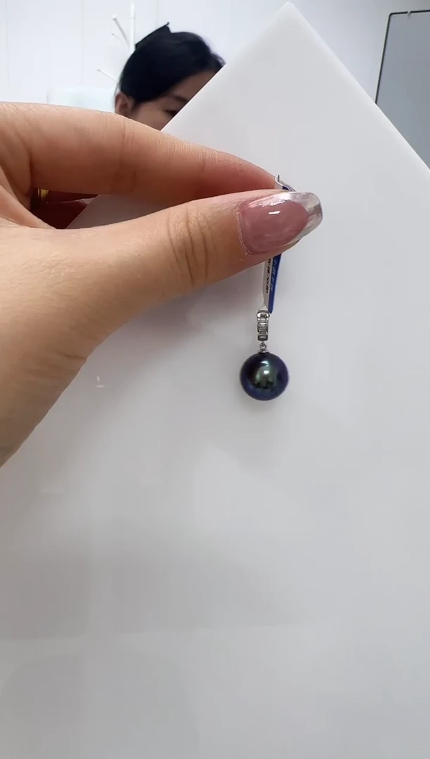 【闪购商品】淡水珍珠DA银S925镶嵌吊坠 B682