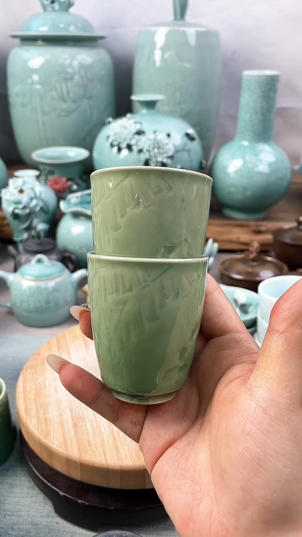 【闪购商品】特价 微瑕 慧仙青瓷