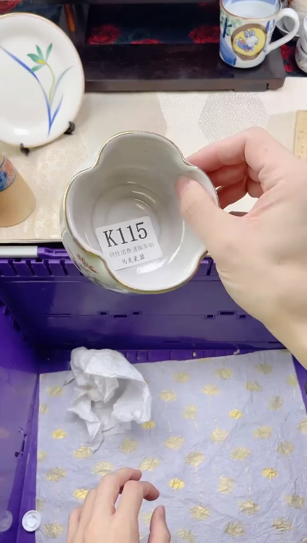 瓷片朵***3                K115