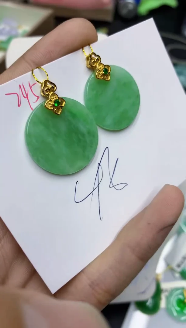 翡翠未镶嵌颈饰1111111111多样性发其一