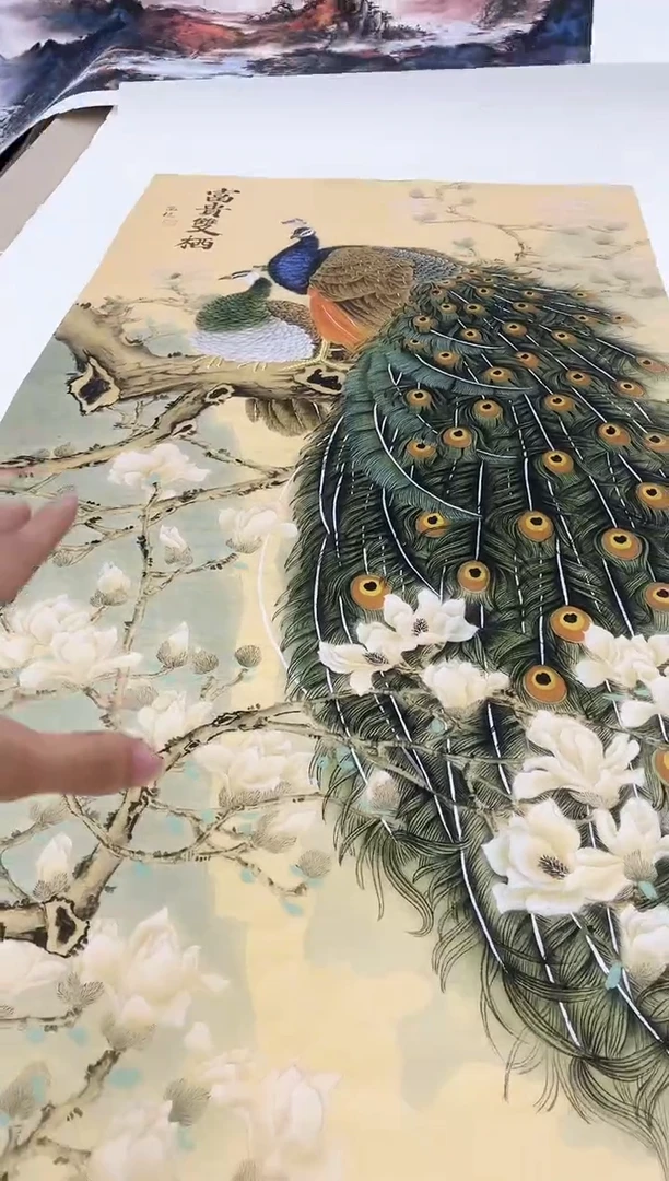 国画九霄甄选国画作品zhb089