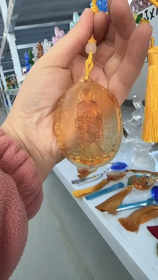 手工艺品琉璃阿迷挂件