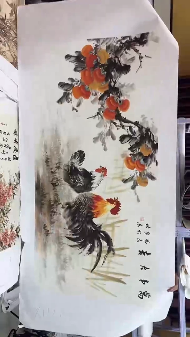 国画九霄甄选国画作品zhb