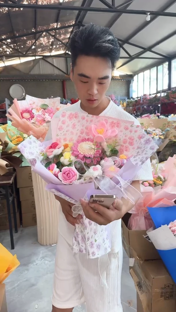 非遗手工定制花束，孤品清仓！！