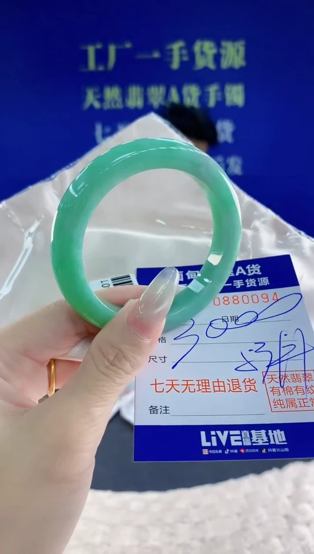 未镶嵌手镯翡翠94天然翡翠A货