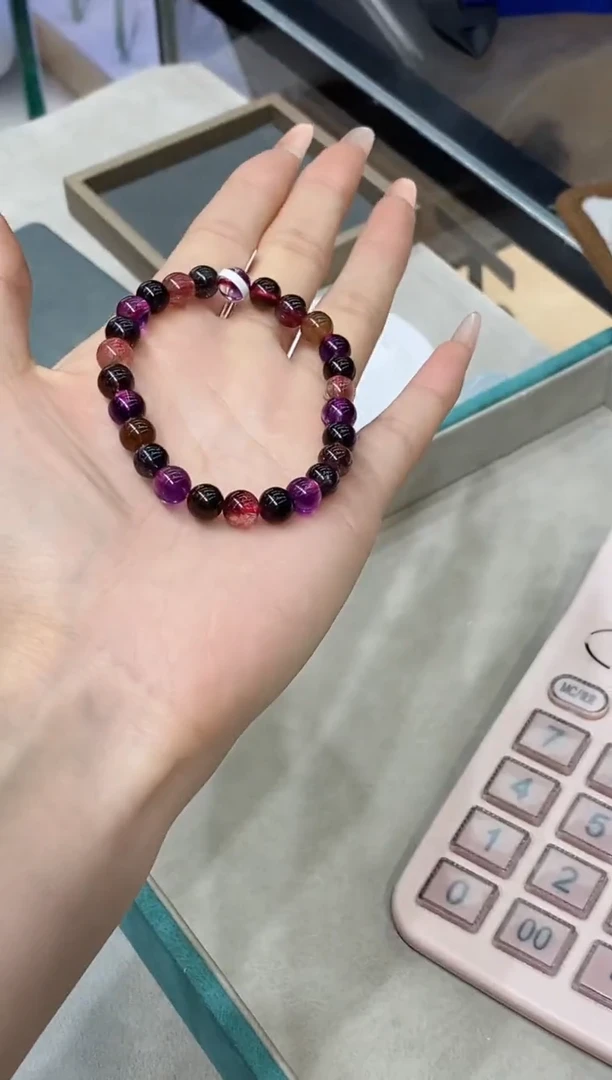 【闪购商品】水晶手串未镶嵌s8998超七7mm