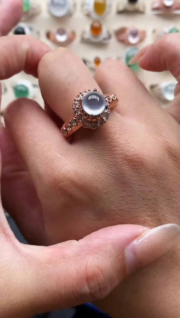 未镶嵌戒指翡翠缅甸天然A货翡翠2 9-1