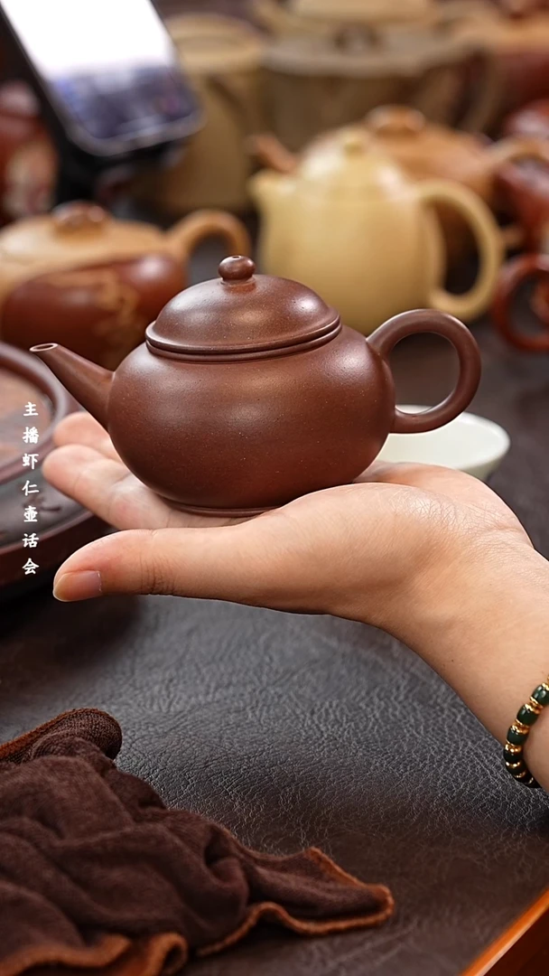 茶壶紫砂M**燕宜兴原矿高端紫砂